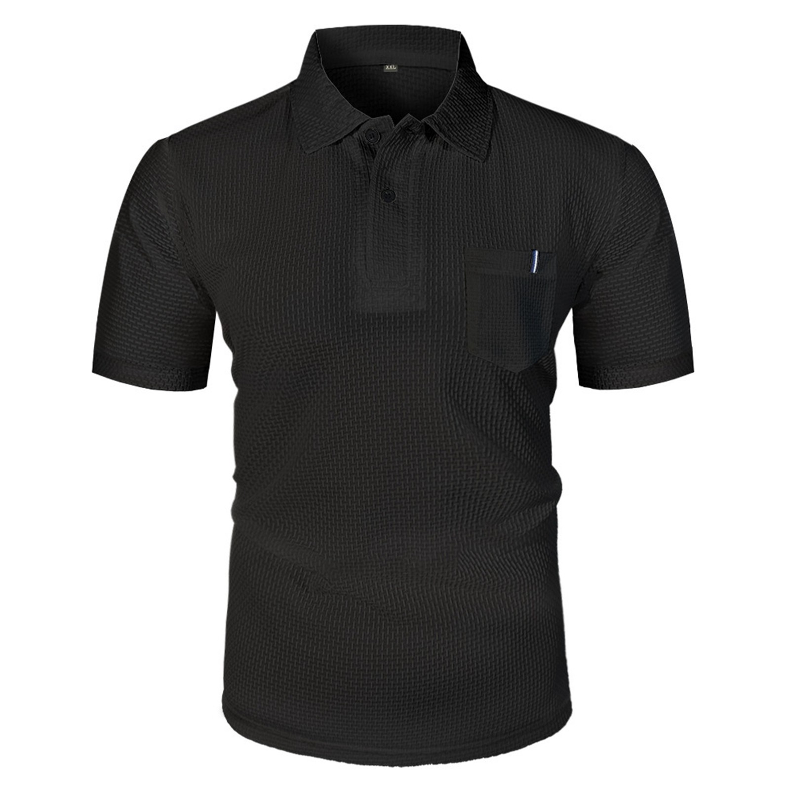 thumbnail image 1 of Camiseta informal de manga corta estampada para hombre - Tejido suave y transpirable - Diseño elegante para el día a día en verano - Fácil de cuidar, 1 of 5